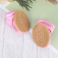thumbnail image 5 of 4pcs Verano Transpirable Mascotas Botas para perros Sandalias de malla Zapatos para perros Zapatillas antideslizantes Suministros para mascotas (Rosa) - Tamaño 4, 5 of 5