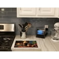 thumbnail image 4 of Boxer Cozy Christmas Glass Cutting Board Large 12 in x 15 in, 4 of 5
