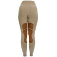 thumbnail image 4 of Horseware Ireland Breathable Riding Tights Size: Large Color: Tan, 4 of 4