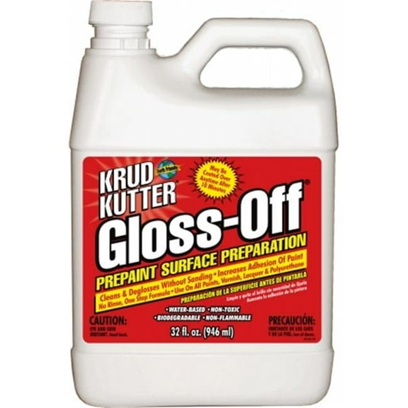 32 Oz Krud Kutter Gloss-Off Prepaint Surface Preparation GO3