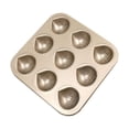 thumbnail image 1 of Baking Cake Mold Pan Chestnut Non Stick Cake Household Baking Baking Pan Three Snack for Oven, 1 of 9