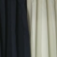 thumbnail image 6 of 3S Brother's Solid Combined Mix and Match 4 Panels Curtains with 2 Color Combination Velvet Look Hanging Back Tap & Rod Pocket Bedroom Office Windows Luxury Home Decoration 28"x84" Cream-Royal Blue, 6 of 7