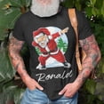 thumbnail image 3 of Ronald Name Gift Santa Ronald Unisex TShirt, 3 of 6