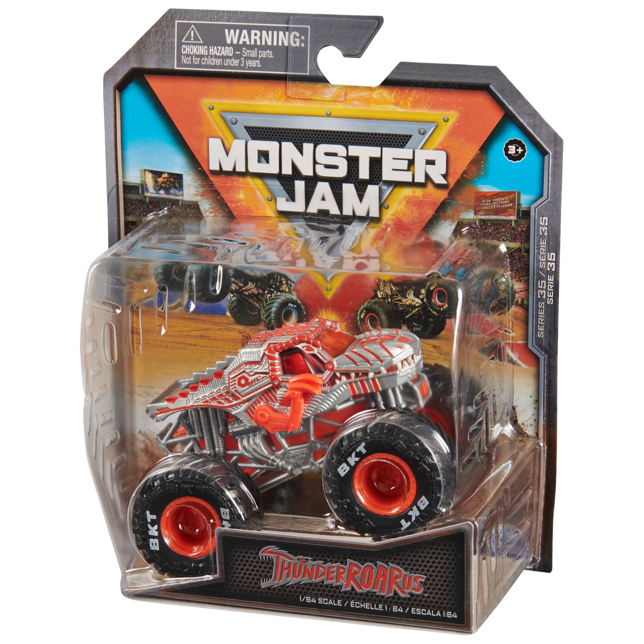 Monster Jam, Official ThunderROARus Monster Truck, Die-Cast Monster Jam, Official ThunderROARus Monster Truck, Die-Cast