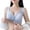 Blue, variant on Women's Transparent Strap Cordless Backless Bra Beige M