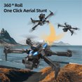 thumbnail image 3 of Drones With Camera for Adults 4K，Foldable Drone for Beginners and Kids， Altitude Hold，360° Flips ，One Key Start，Long Flight Time And Distance，Waypoint Fly, 3 of 7