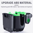 thumbnail image 6 of 2-in-1 Universal Cup Holder with Phone Mount for Stroller Bike Wheelchair Walker Scooter - Adjustable 360° Clamp 1.4-4.5cm Fit Most Phones & Bottles Spill-Proof Non-Slip ABS Plastic, 6 of 8