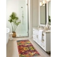 thumbnail image 4 of Unique Loom Jardin Collection Area Rug - Ivy (2' 7" x 8' Runner Multi/Cream), 4 of 7