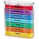 thumbnail image 3 of Weekly Pill Organizer, Four Times-a-Day, 1 Dispenser with Stackable AM/PM Compar, 3 of 4