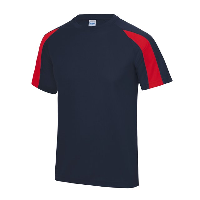 AWDis Just Cool T-Shirt de Sport pour Enfants Contraste Simple
