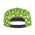 thumbnail image 4 of Haiem Daisies Flowers Classic Snapback Cap Flat Bill Hat Baseball Cap Adjustable Size Cotton Dad Hat, 4 of 9