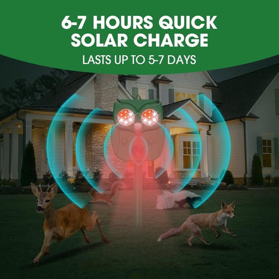 Solar Motion Sensor Outdoor Lights,Waterproof Solar Garden Security Lights with Flashing LED and Motion Detection, Solar-Powered Yard Lights for Driveway, Garden, Farm, Patio, and Pathway