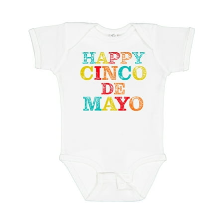 

Inktastic Happy Cinco De Mayo Gift Baby Boy or Baby Girl Bodysuit