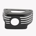 thumbnail image 1 of Huggegwe Couverture de Réservoir de Liquide de Frein Arrière Protecteur de Pompe pour BMW R 18 Classique 100 Ans R18B R18 B/Transcontinental 2020-2024 (Noir) U2537-4201, 1 of 8