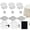 Four-leaf Clover:8pack, variant on 8pack Magnetic Tablecloth Weight Set Heavy Duty Stainless Steel Tablecloth Weight for Outdoor Wedding Picnic Camping and Garden Use Bee