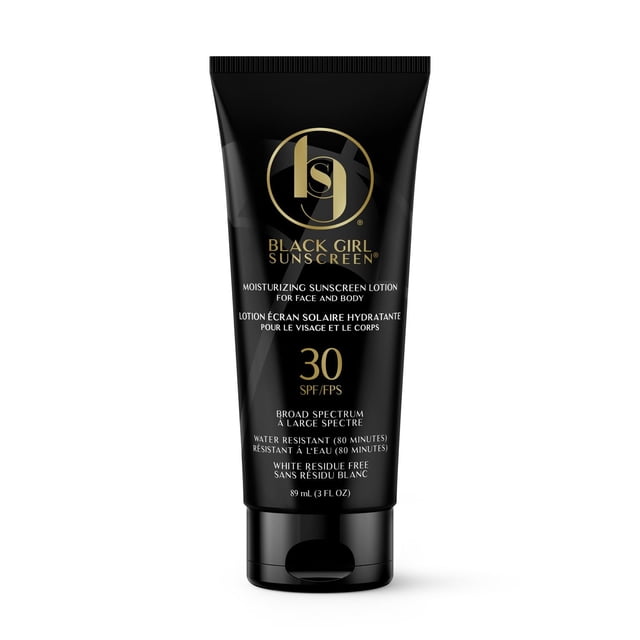 Black Girl Sunscreen SPF 30 3oz 'Zero White Cast'