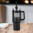 thumbnail image 3 of Soar Couture Vaso de 40 oz de la Colección de Escrituras Perseverance Power, Color Negro, 3 of 7
