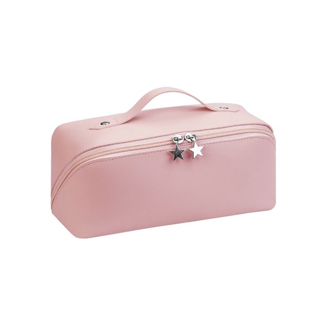Bolsa de cosméticos de viaje de gran capacidad para maquillaje, bolsa de maquillaje de cuero, Kit de aseo femenino, estuche de maquillaje, bolsa organizadora de maquillaje, nuevo