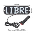 thumbnail image 2 of Custom LED Logo Car Windshield Sticker Taxi Sign Driver Cab Indicator Light For Enhanced Vehicle Visibility, 2 of 3