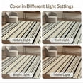 thumbnail image 7 of ODIKA 8'x10' Washable Area Rug Non-Slip Chair-Friendly Mat Modern Farmhouse With Reversible Boho Banded Accents Striped Flowing Dynamic for Dining Room, Large Office, Lounge, 7 of 7