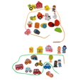 thumbnail image 1 of HILABEE 2 Set Kids Wood Lacing Threading Beads Toy Developmental Early Education Toy, 1 of 9