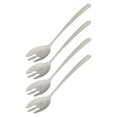 thumbnail image 1 of QUMIIRITY 4Pcs Stainless Steel Forks Small and Lightweight Fruit Forks for Camping Use, 1 of 8