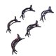 thumbnail image 4 of unbranded 5Ud Pasadores Retro Para El Con De Cristal Para Decorar Tu Peinado, 4 of 8