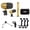 Gold, variant on 5 Core Conga Mic Snare Tom Microphone Drum Kit Condenser XLR Instrument Mics