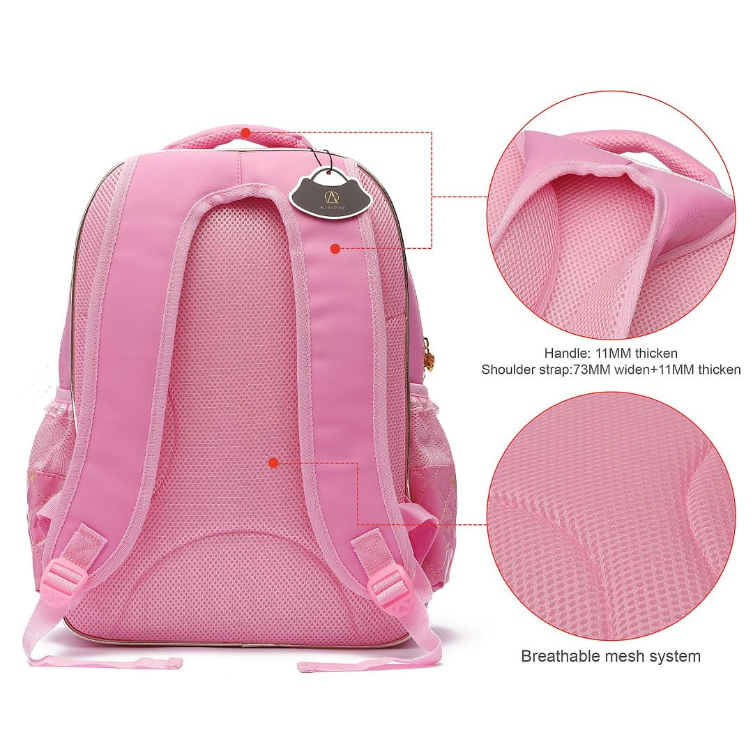 AO ALI VICTORY Backpack for Girls Waterproof Kids Backpacks