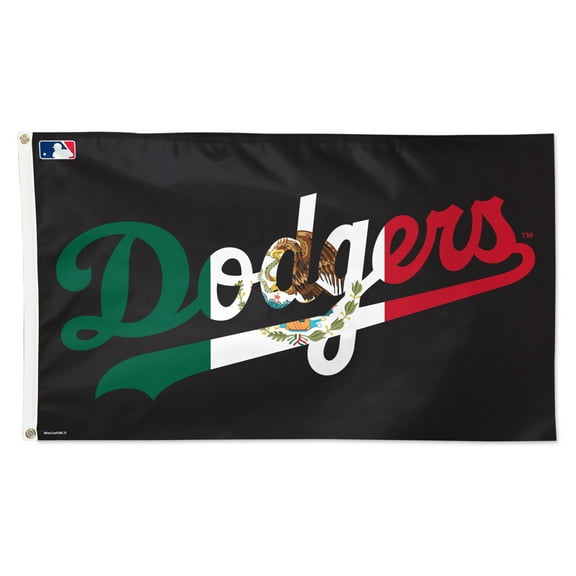 WinCraft Los Angeles Dodgers 3' x 5' Mexico Deluxe Single-Sided Flag
