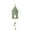 Green, variant on Christmas Wooden House Cutout Ornaments Xmas Tree Tag Hanging Decoration DIY Pendant with Ropes for Christmas