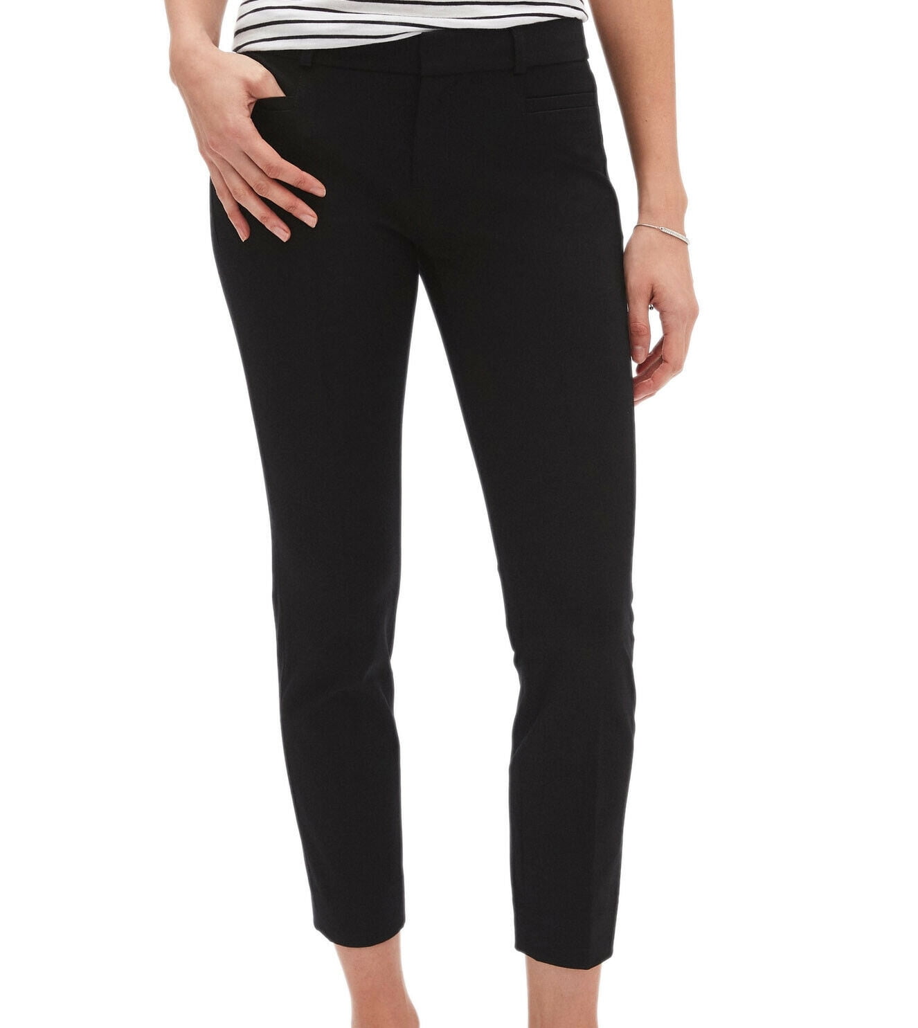 Mid Rise Sloan Crop Casual Pants 