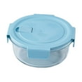 thumbnail image 2 of Glass Lunch Box Food Container Snack Containers Leak Proof Glass Meal Prep Container Microwave Meal Prep Canister Dishwasher and Oven Safe, 2 of 6
