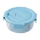 thumbnail image 2 of Glass Bento Box Can Be Microwave Oven Students Heated Lunch Box Office Fresh-keeping Box, 2 of 5