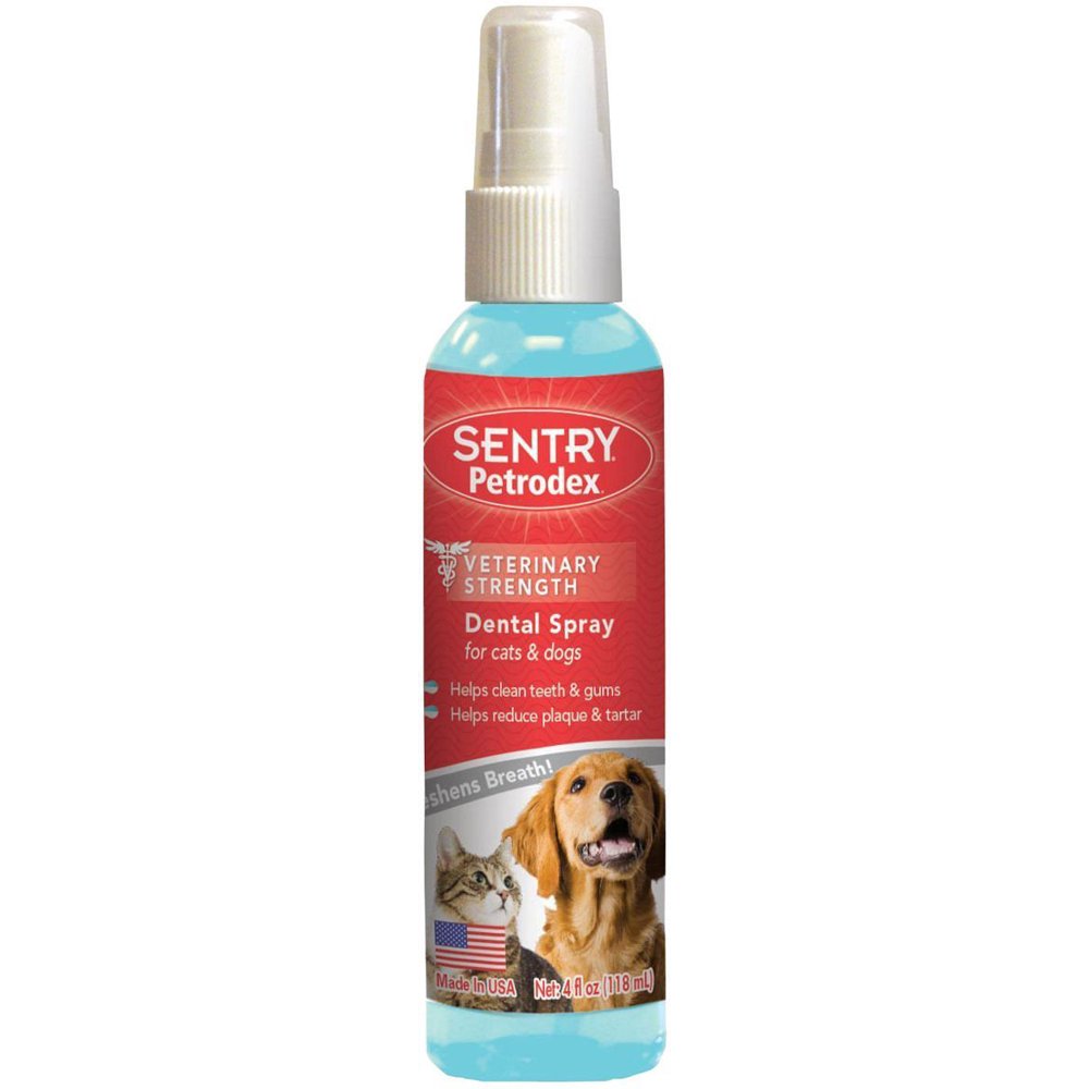Sentry Petrodex Veterinary Strength Dental Spray for Dogs and Cats (4