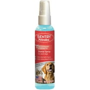 Sentry Petrodex Veterinary Strength Dental Spray for Dogs and Cats 4 oz Dental Spray