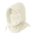 thumbnail image 4 of Windproof Balaclava Face Mask for Men Women, Multi Functional Outdoor Thermal Winter Hat, Cold Weather Ski Mask for Hiking, Cycling, Running and Outdoor Activities - White, 4 of 4