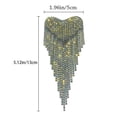 thumbnail image 2 of Classical DIY Beaded Retro Heart Shoulder Brooch Punk Shoulder Jewelry Brooch Clothing Accessories Tassel Epaulette 2, 2 of 8