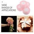 thumbnail image 4 of CIMAXIC Wedding 4 Rolls Of Rose Flower Ribbon For Wedding Decoration Gift Wrapping Cake Packaging Smooth Polyester Satin Ribbon For Bouquets Crafts And Party,3.62"X3.62"X1.77", 4 of 4