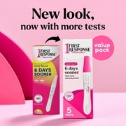 First Response Early Result Pregnancy Test, 5 Count Pack of 1