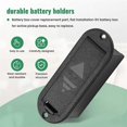 thumbnail image 5 of 5pcs 9V Battery Case Holder Cover Box Replacement for Active Guitar Bass Pickup, 5 of 5
