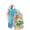 Blue, variant on Lovely Dynamic Liquid Football Gear Key Holder Backpack Keychain Keyring