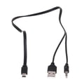 thumbnail image 1 of 3.5mm Aux USB2.0 Male Mini 5 Pin USB Portable Speaker Audio Cable, 1 of 5