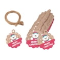 thumbnail image 3 of 100 etiquetas navideñas para decorar pasteles, dulces y regalos. Incluyen cordón. Ideales para colgar en bolsas o fiestas. Oso, 3 of 8
