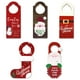 thumbnail image 2 of Nuevo Amazon Navidad Papá Noel muñeco de nieve placa de puerta de madera colgante manija de puerta colgante decoración navideña tienda placa de puerta de pared, 2 of 4