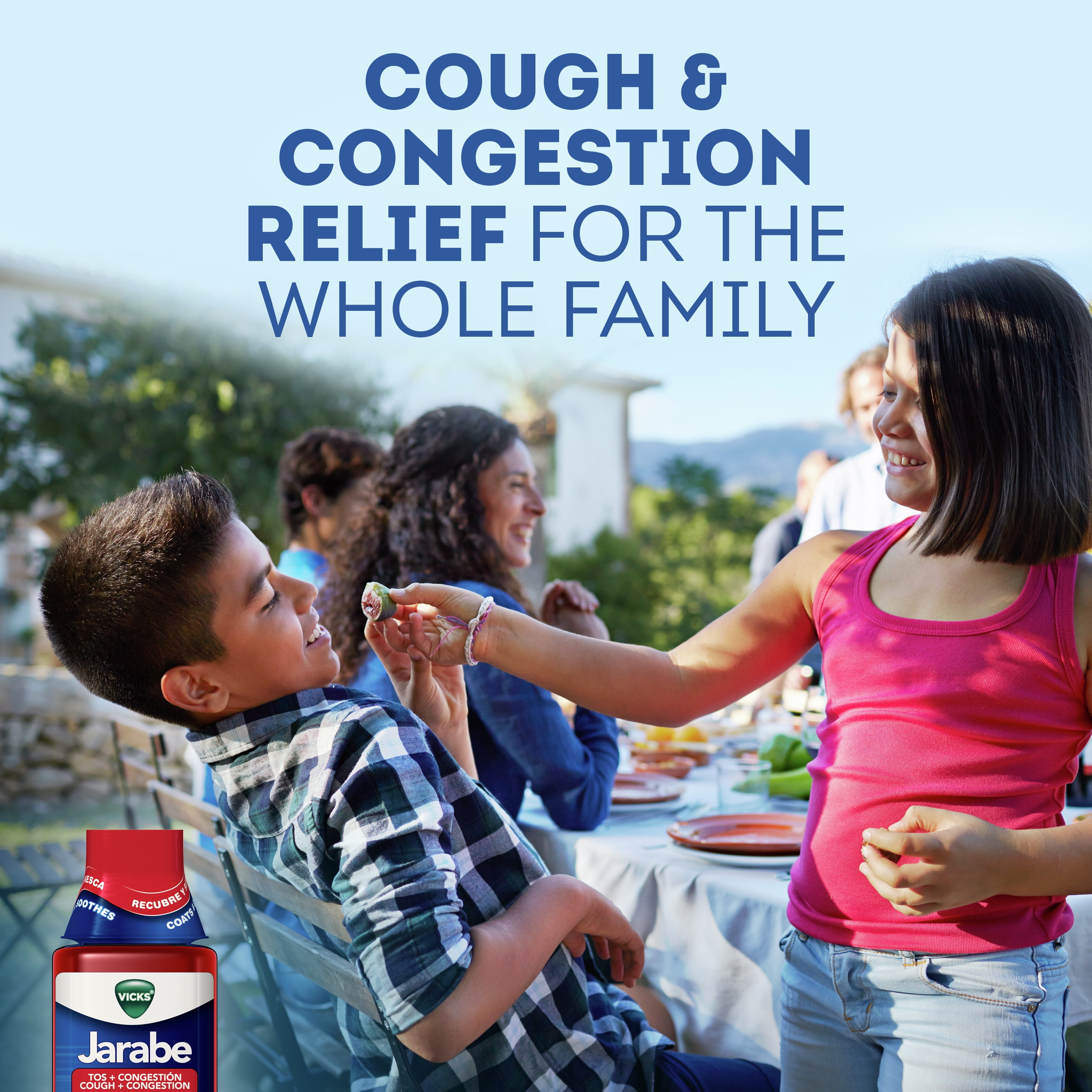 Vicks Jarabe Cough And Congestion Liquid - Shop Cough, Cold & Flu