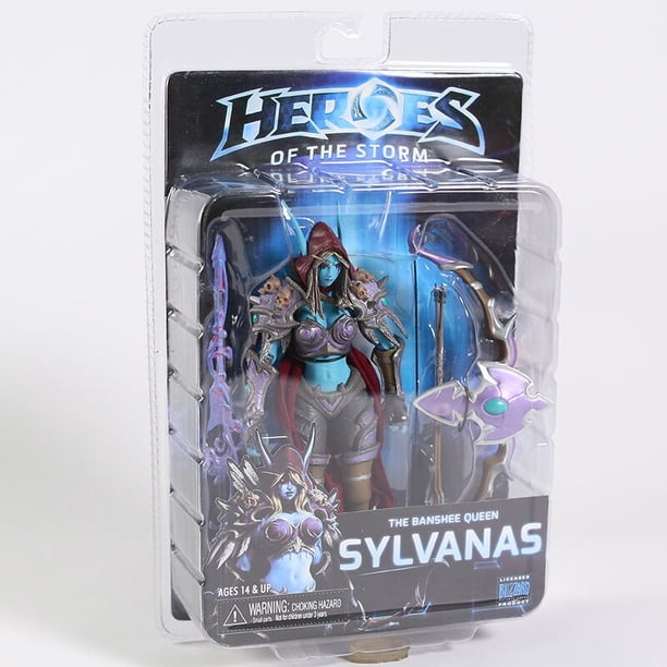 NECA Heroes of the Storm Figuras de acción móviles Sylvanas Tyrael Ilidan NOVA rayner Figuras de acciónSylvanas zhangmengya unisex