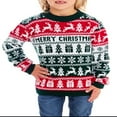 thumbnail image 5 of Family Matching Christmas Sweaters Christmas Ugly Sweater Cotton Knit Winter Pullover Tops for Adult Kids, 5 of 5