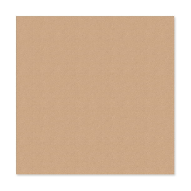 U Brands Square Cork Bulletin Board, 24" x 24", Frameless, 2874U