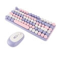 thumbnail image 1 of SUNGOOYUE Keyboard Mouse Combo, 2.4G Wireless Bluetooth Double Modes 82 Keys Low Noise Keyboard Mouse Set with High Performance Chip and 3 Adjustable DPI, for Office Gaming, 1 of 7